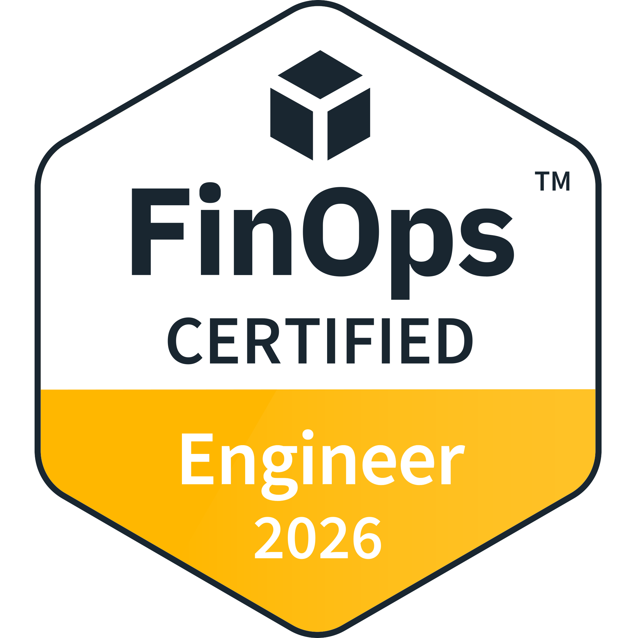 FinOps Certified Engineer 2026 badge